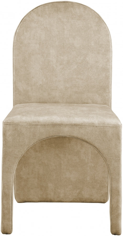 Fauteuil d'appoint rembourré en chenille Vivi
