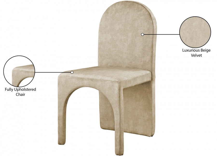 Fauteuil d'appoint rembourré en chenille Vivi