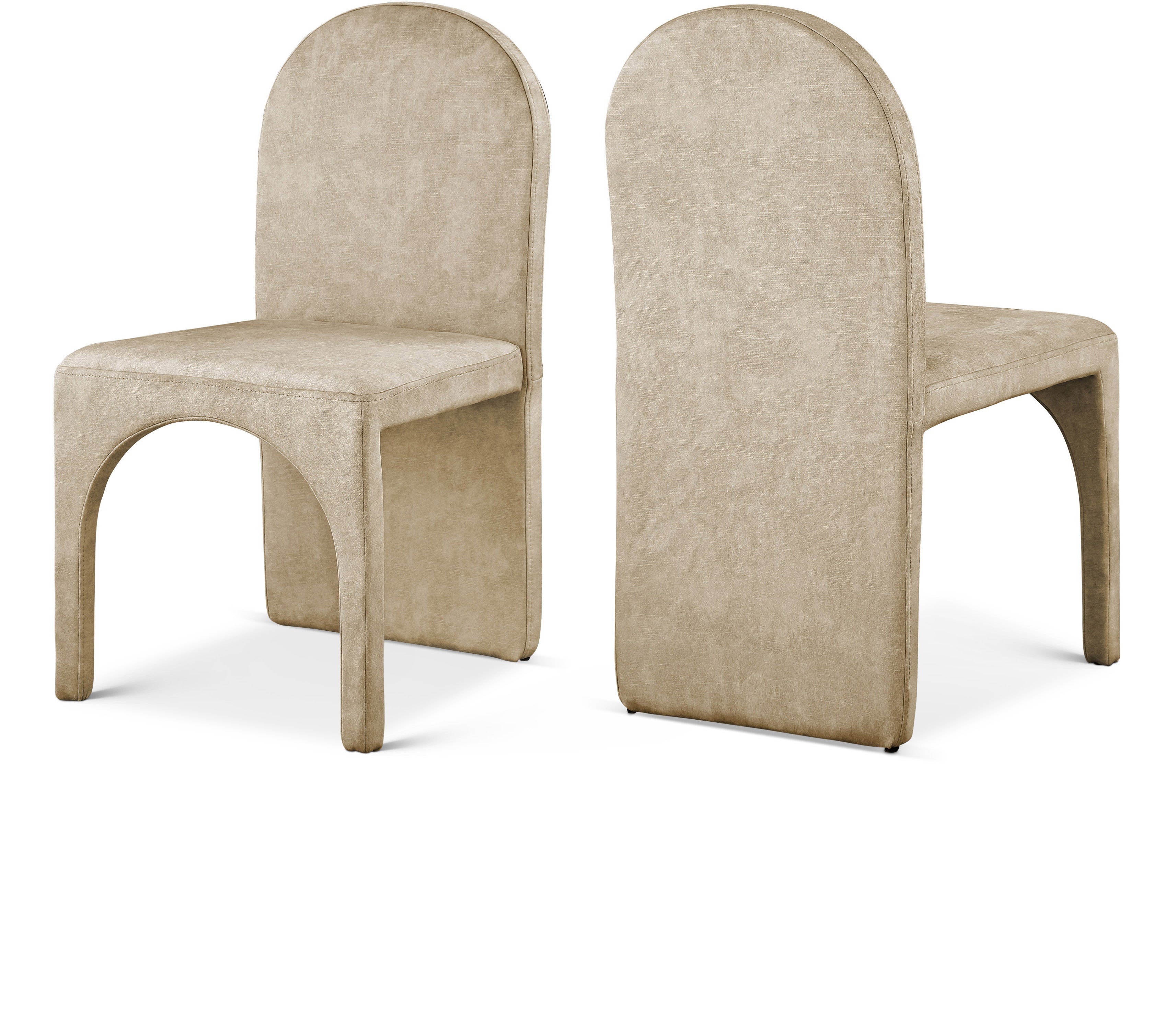 Fauteuil d'appoint rembourré en chenille Vivi