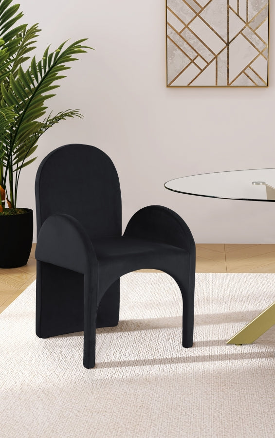 Fauteuil d'appoint rembourré en chenille Vivi