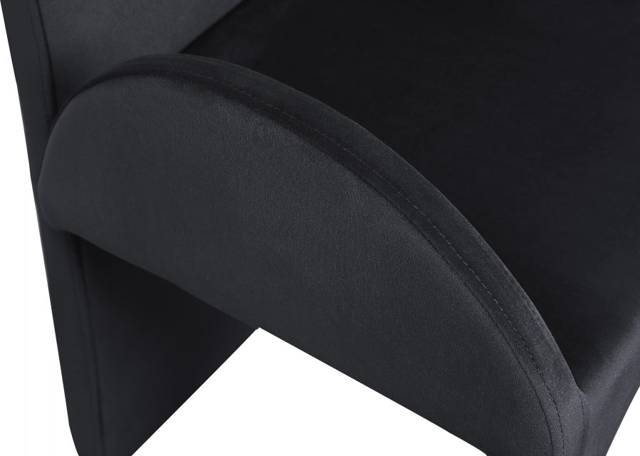 Fauteuil d'appoint rembourré en chenille Vivi
