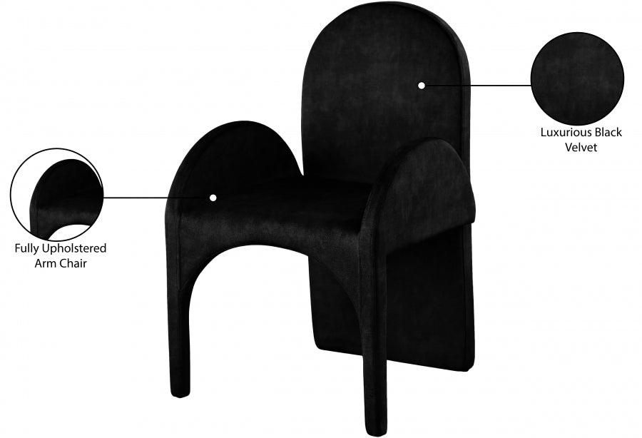 Fauteuil d'appoint rembourré en chenille Vivi