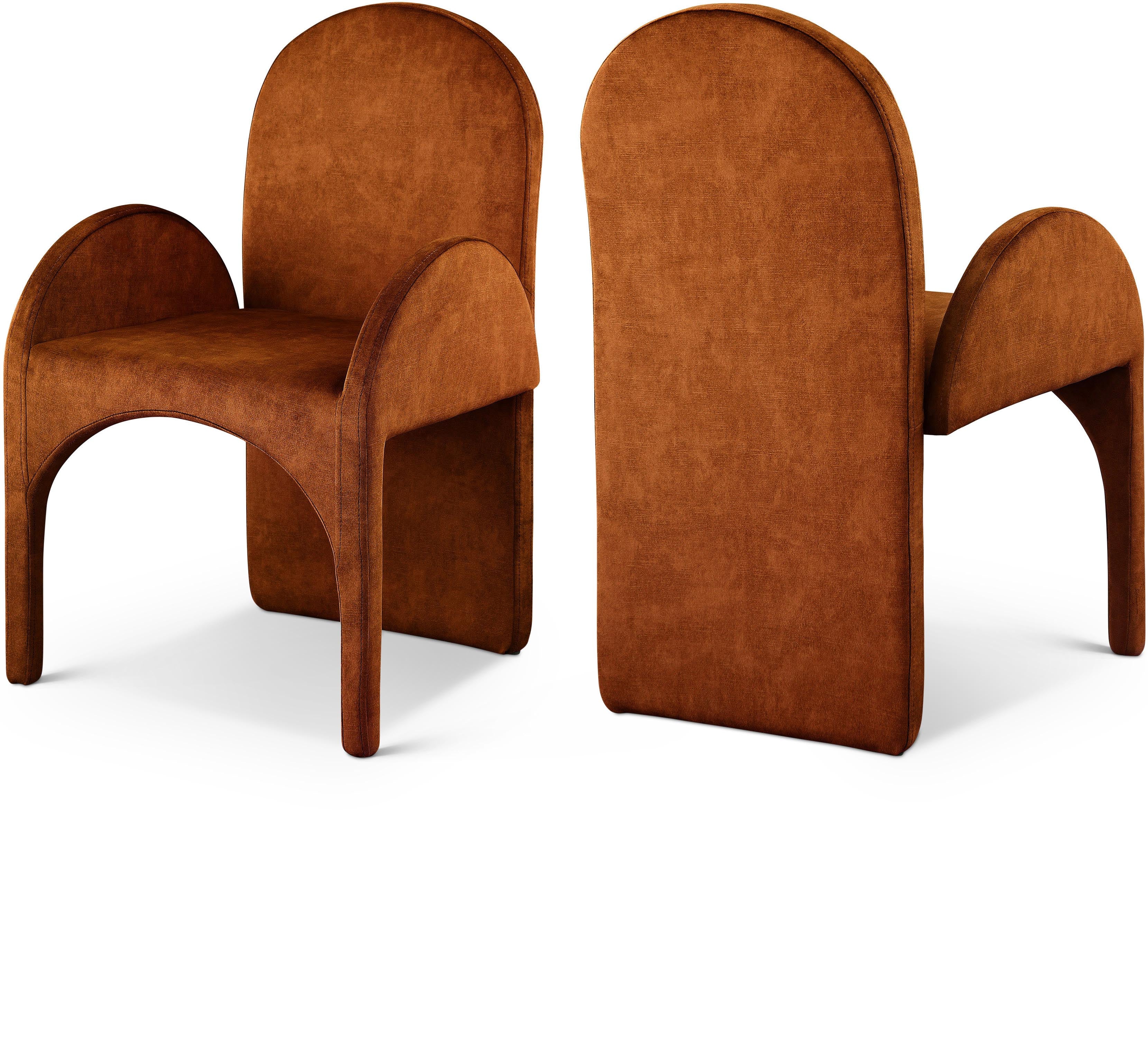 Fauteuil d'appoint rembourré en chenille Vivi