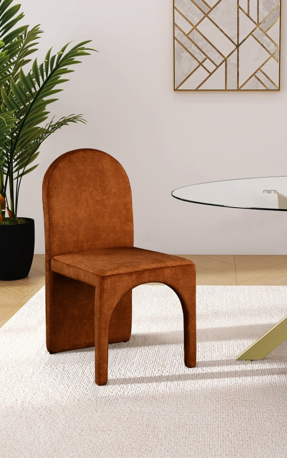 Fauteuil d'appoint rembourré en chenille Vivi