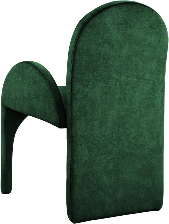 Fauteuil d'appoint rembourré en chenille Vivi