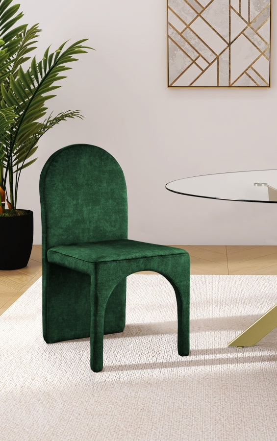 Fauteuil d'appoint rembourré en chenille Vivi