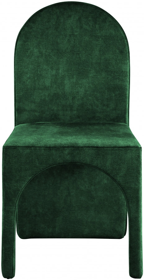 Fauteuil d'appoint rembourré en chenille Vivi
