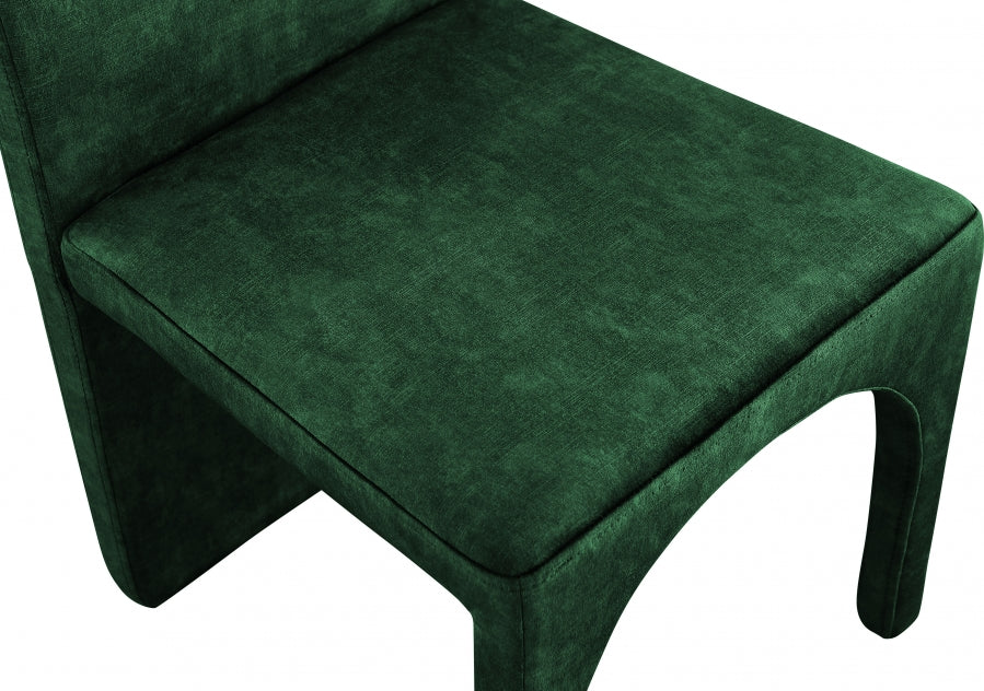 Fauteuil d'appoint rembourré en chenille Vivi