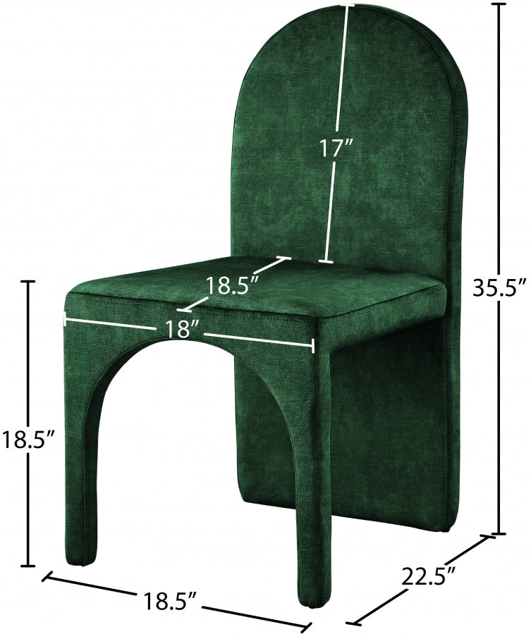 Fauteuil d'appoint rembourré en chenille Vivi
