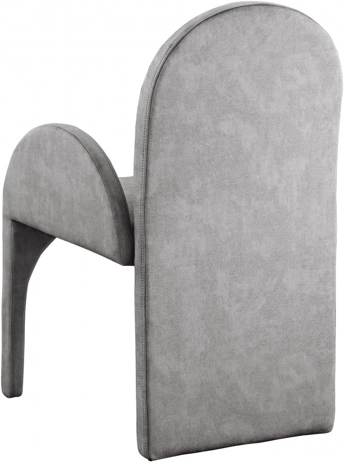 Fauteuil d'appoint rembourré en chenille Vivi