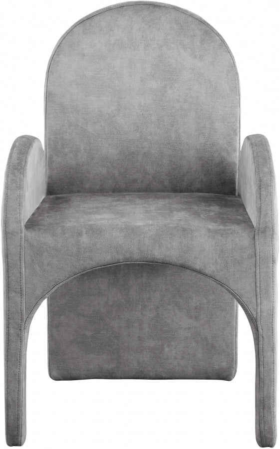 Fauteuil d'appoint rembourré en chenille Vivi