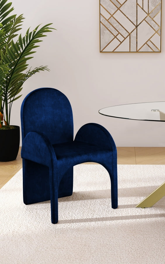 Fauteuil d'appoint rembourré en chenille Vivi