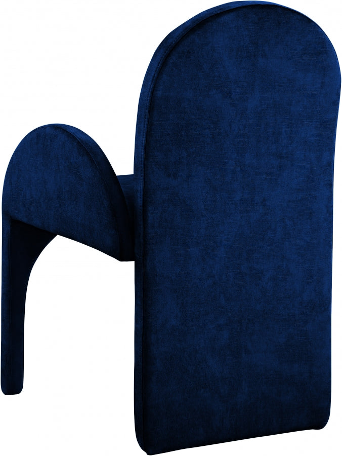 Fauteuil d'appoint rembourré en chenille Vivi