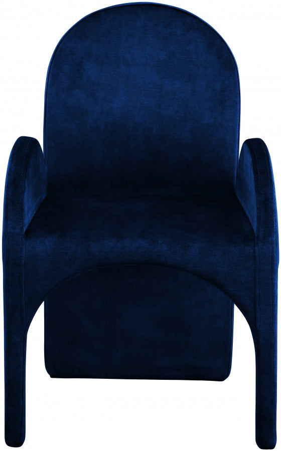 Fauteuil d'appoint rembourré en chenille Vivi