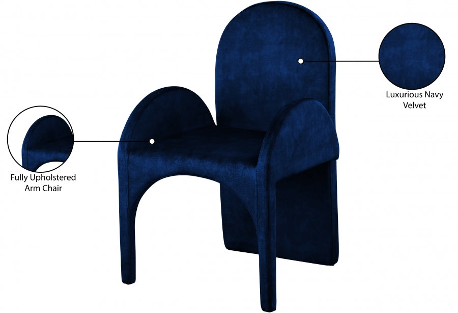 Fauteuil d'appoint rembourré en chenille Vivi