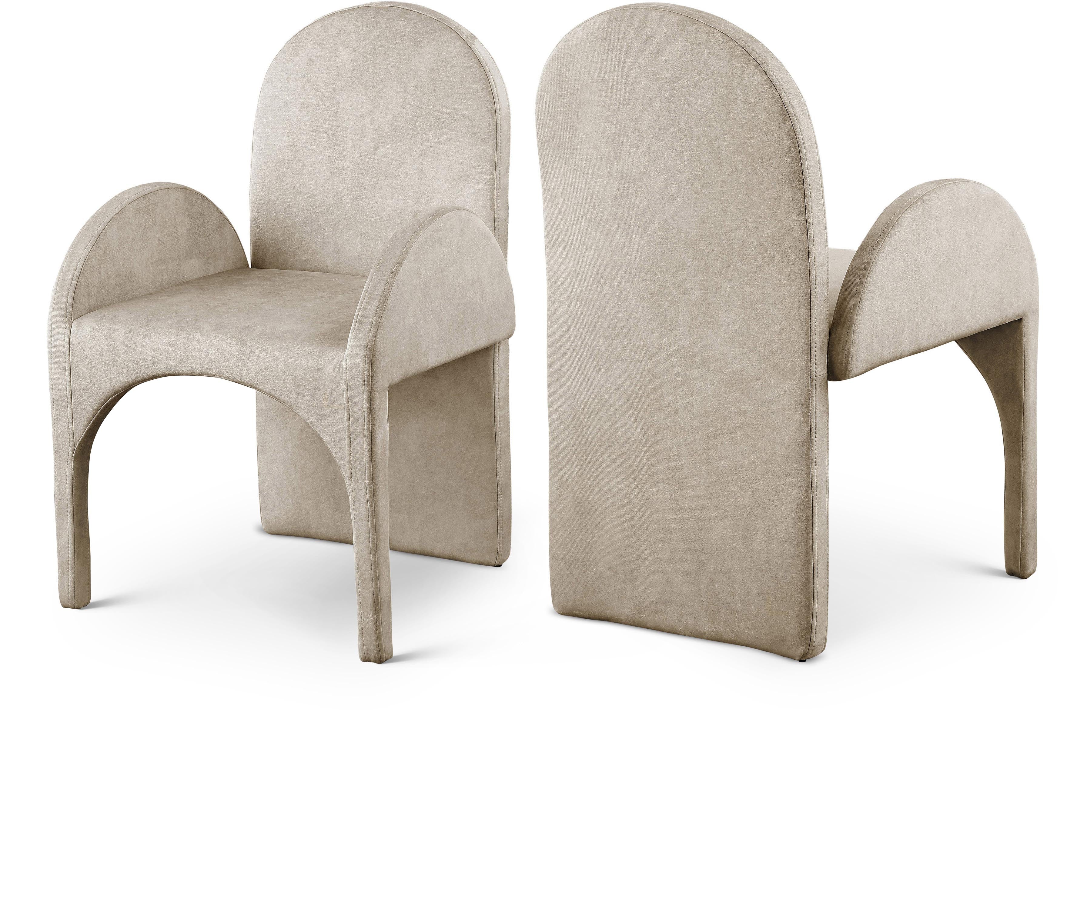 Fauteuil d'appoint rembourré en chenille Vivi