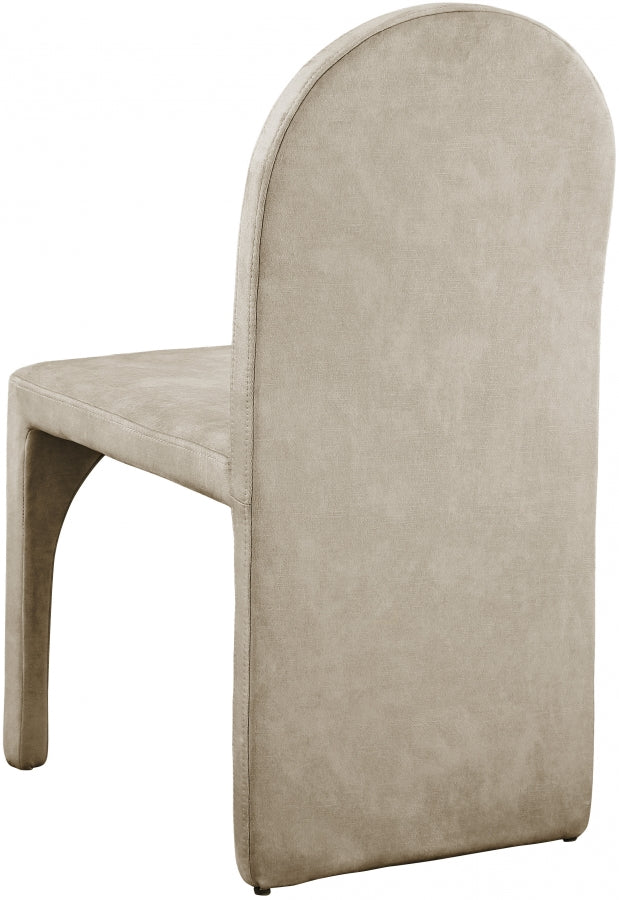 Fauteuil d'appoint rembourré en chenille Vivi