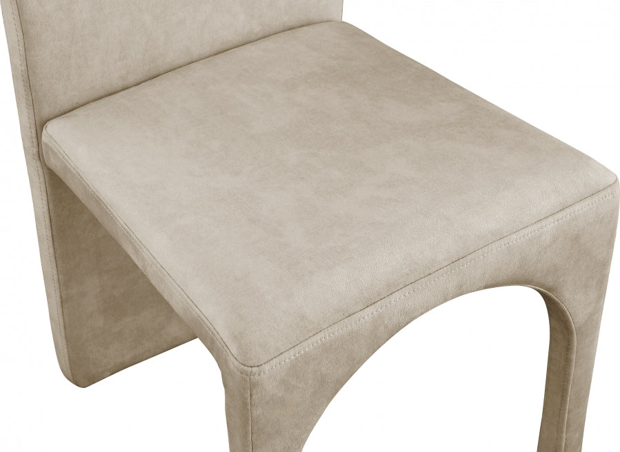 Fauteuil d'appoint rembourré en chenille Vivi