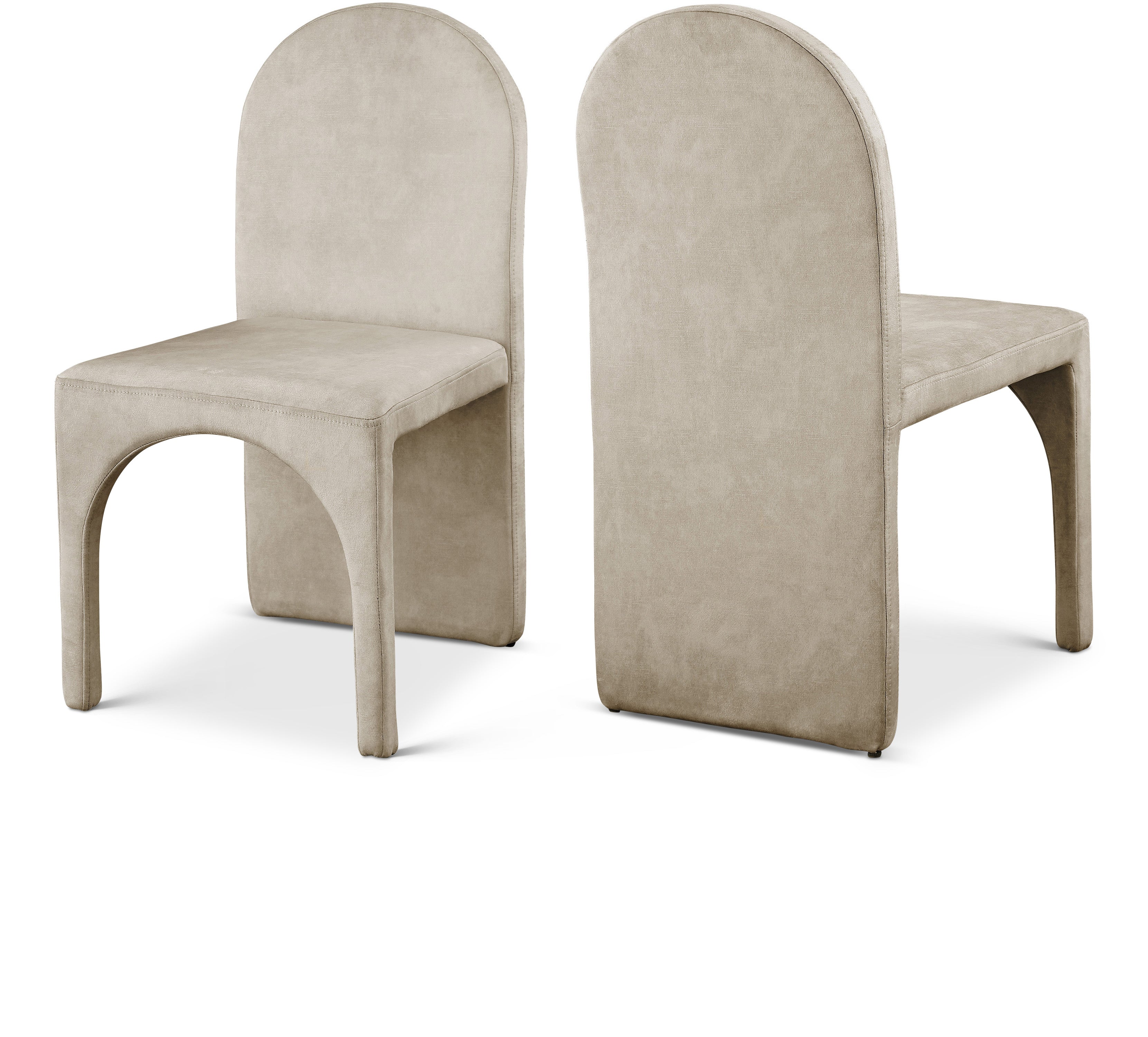 Fauteuil d'appoint rembourré en chenille Vivi