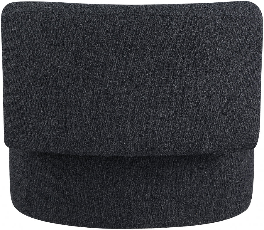 Fauteuil d'appoint rembourré en chenille Vivi