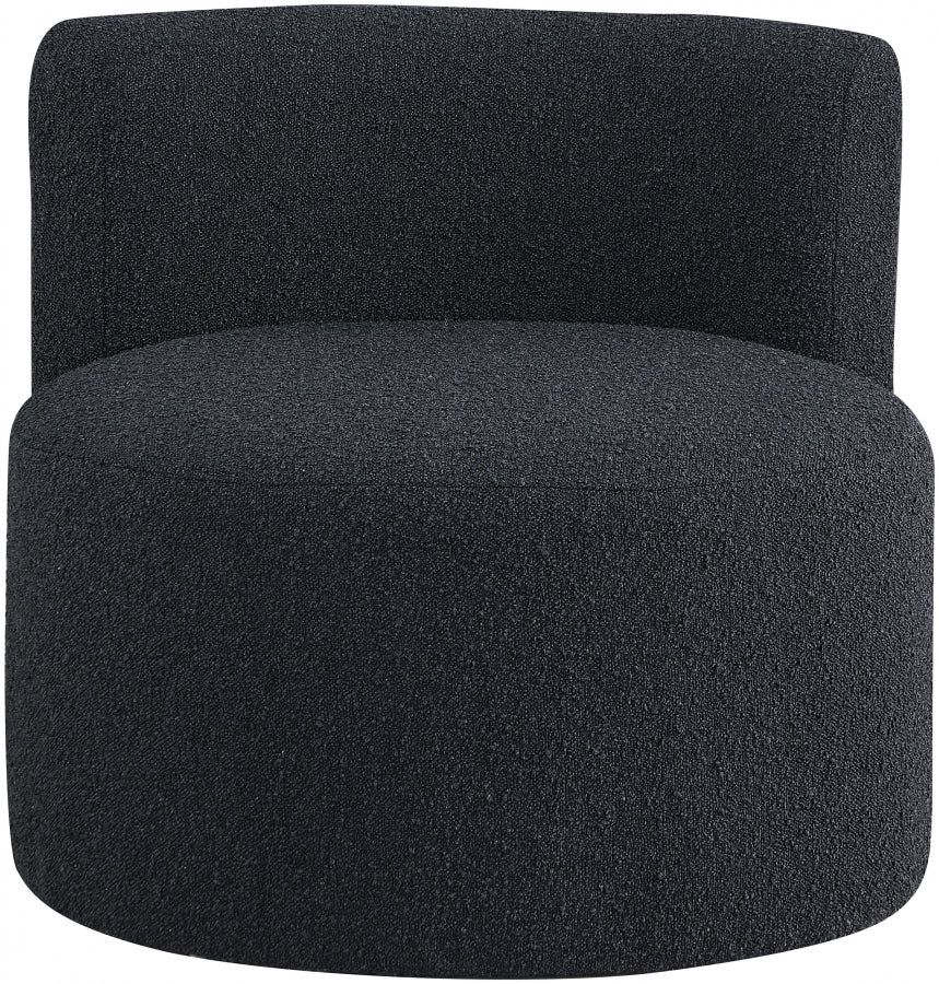 Fauteuil d'appoint rembourré en chenille Vivi