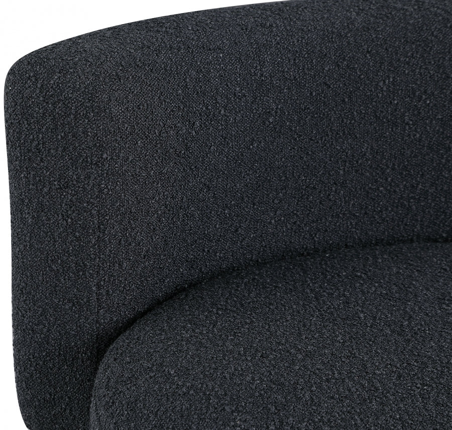 Fauteuil d'appoint rembourré en chenille Vivi
