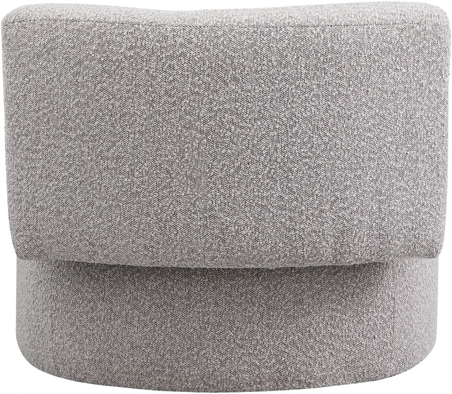Fauteuil d'appoint rembourré en chenille Vivi