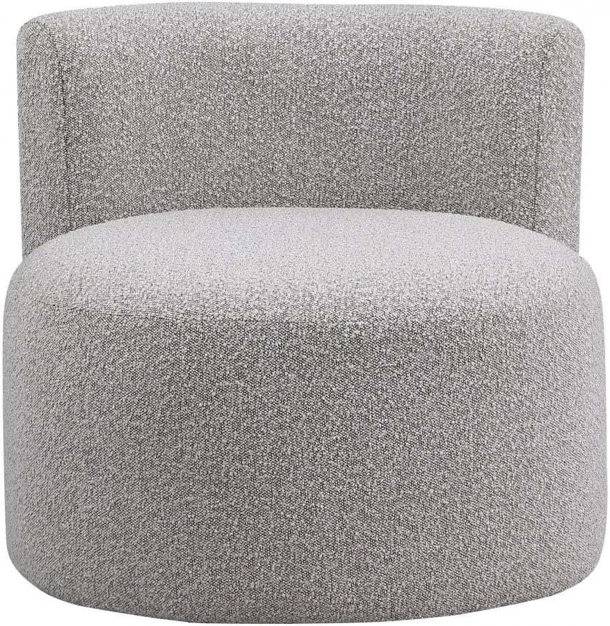 Fauteuil d'appoint rembourré en chenille Vivi
