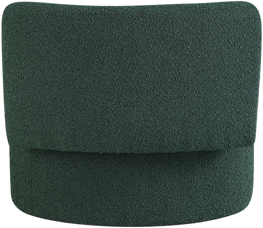 Fauteuil d'appoint rembourré en chenille Vivi