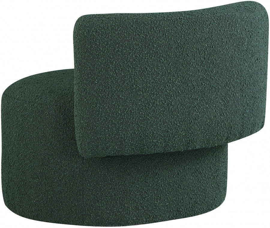 Fauteuil d'appoint rembourré en chenille Vivi