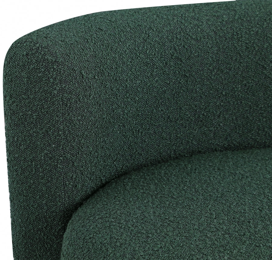 Fauteuil d'appoint rembourré en chenille Vivi