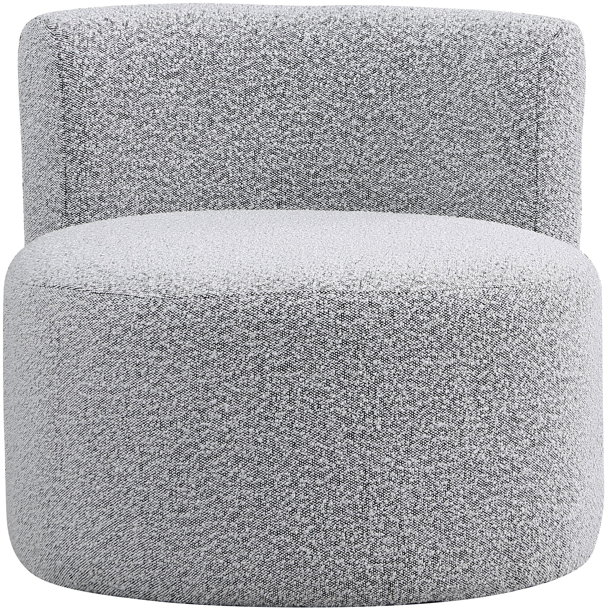 Fauteuil d'appoint rembourré en chenille Vivi