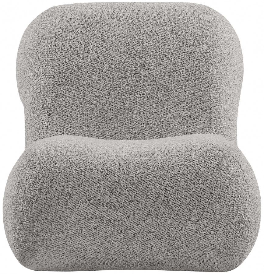Fauteuil d'appoint rembourré en chenille Vivi