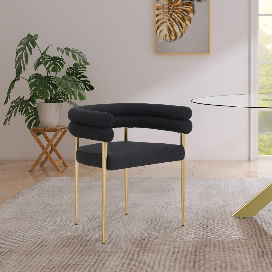 Fauteuil d'appoint rembourré en chenille Vivi