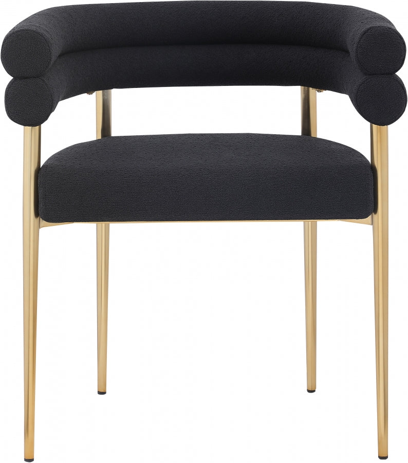 Fauteuil d'appoint rembourré en chenille Vivi