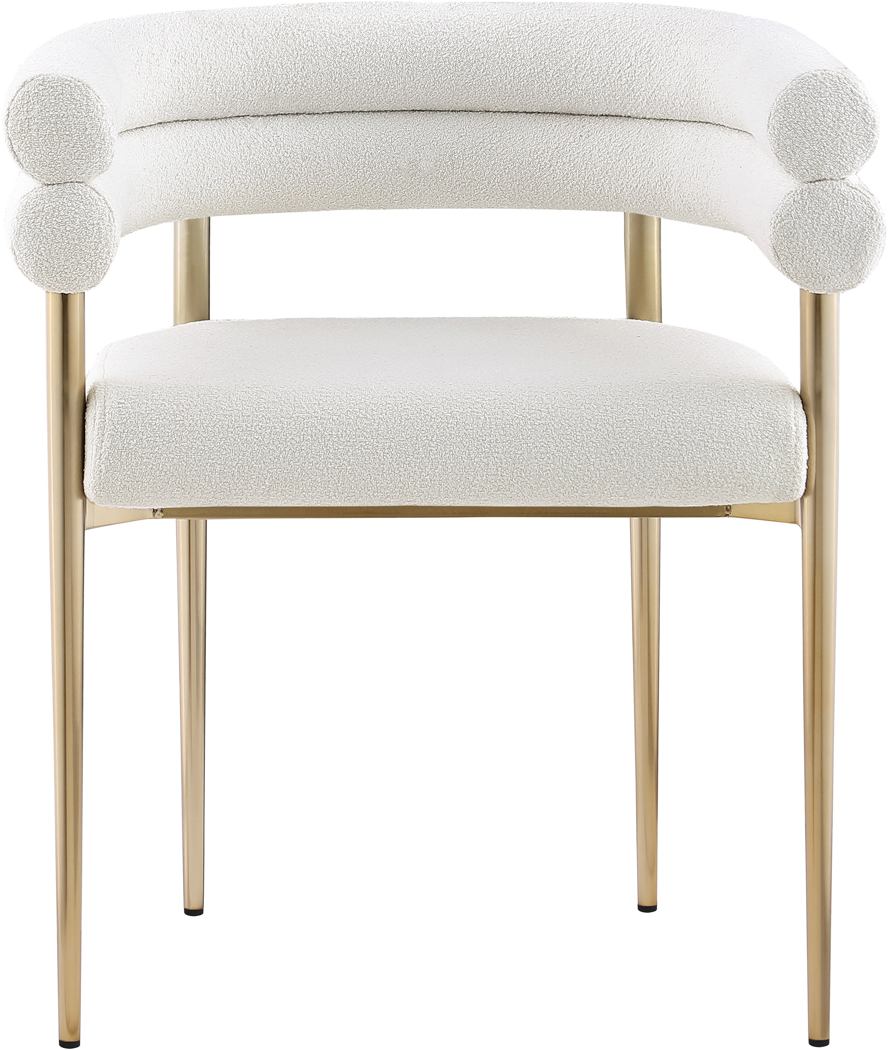 Fauteuil d'appoint rembourré en chenille Vivi