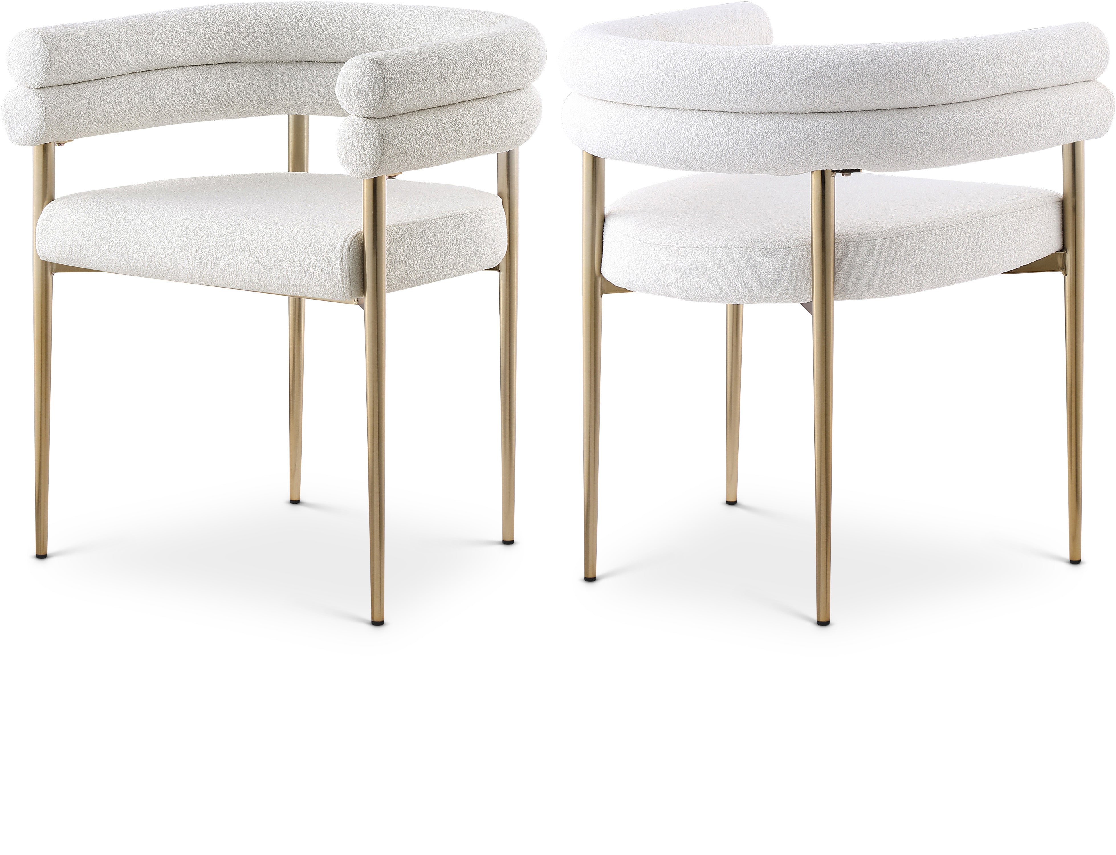 Fauteuil d'appoint rembourré en chenille Vivi