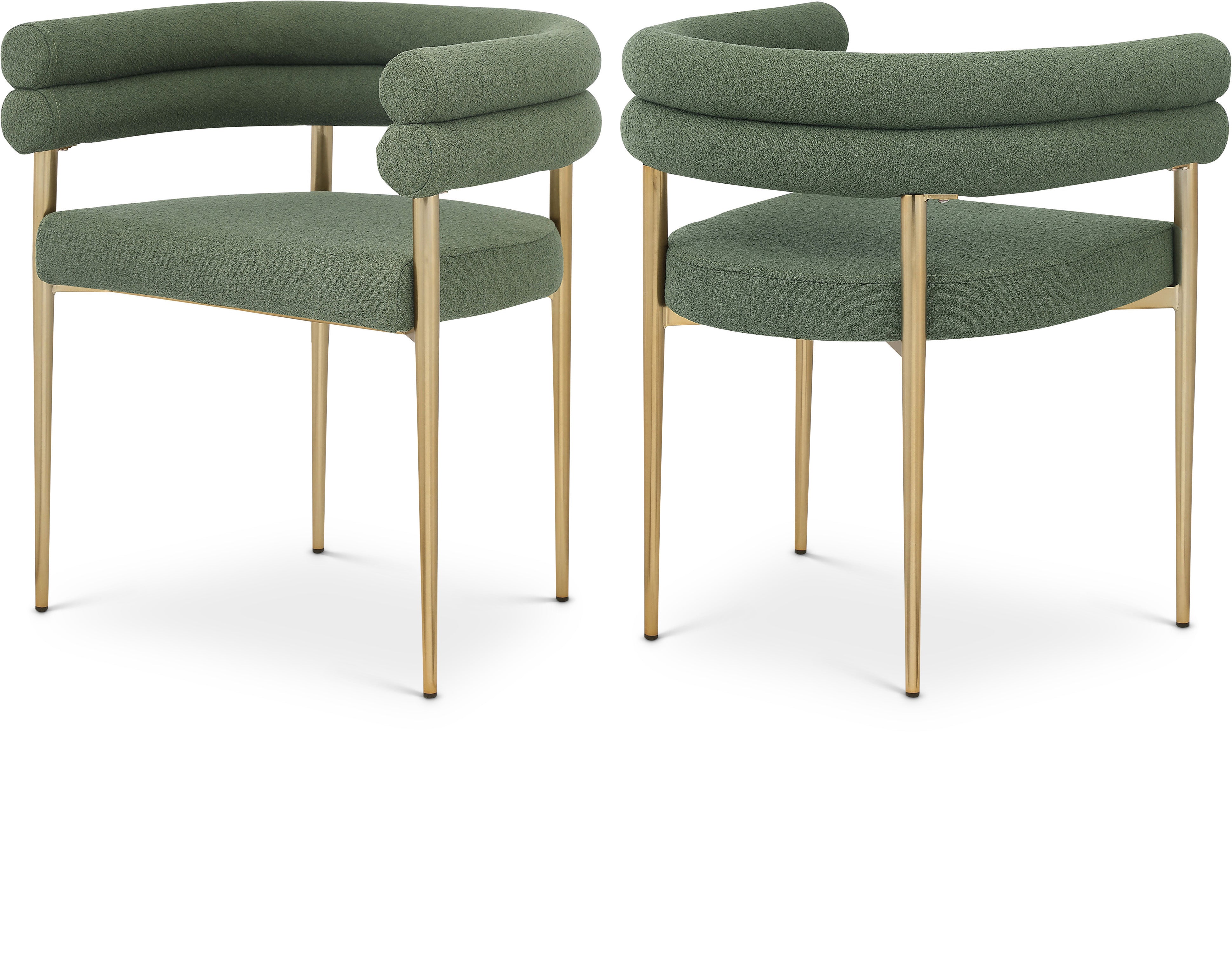 Fauteuil d'appoint rembourré en chenille Vivi