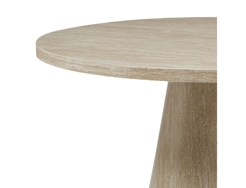 Godiva/Antoine 7pc Dining Set in Ivory with White Chair
