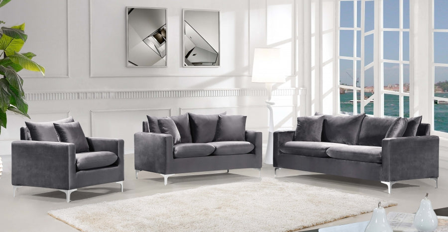 Fauteuil d'appoint rembourré en chenille Vivi
