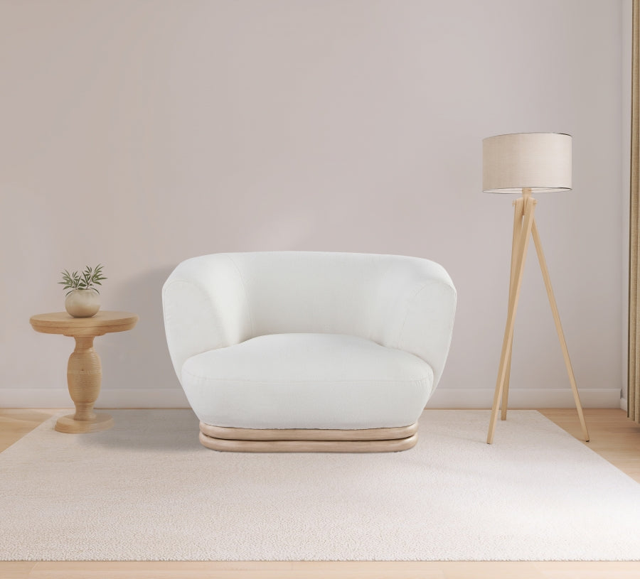 Kipton Boucle Fabric Upholstered Chair