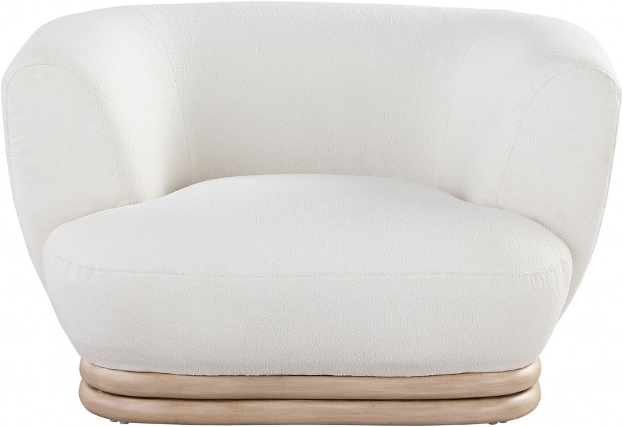 Kipton Boucle Fabric Upholstered Chair