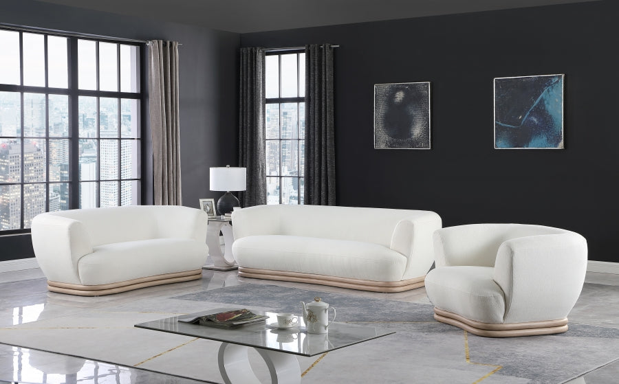 Kipton Boucle Fabric Upholstered Chair