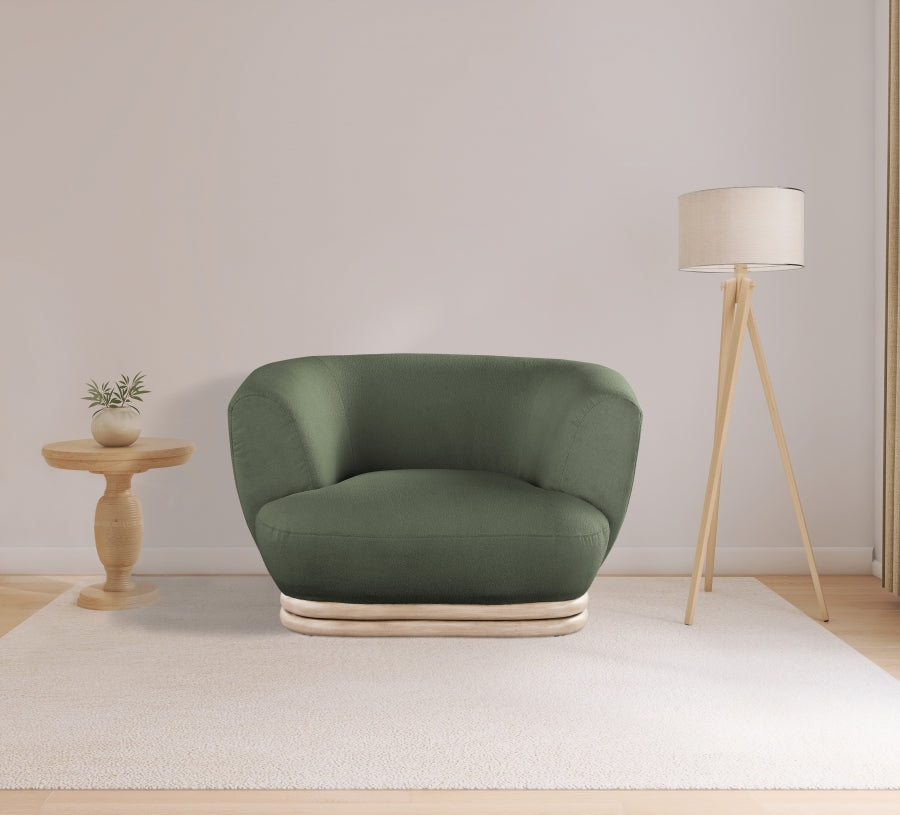 Kipton Boucle Fabric Upholstered Chair