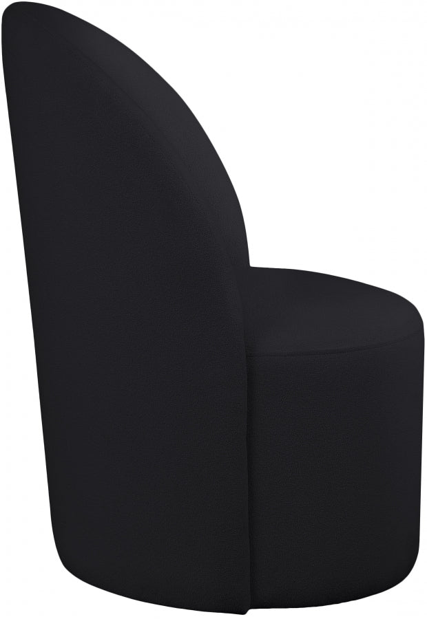 Hautely Boucle Fabric Upholstered Accent | Dining Chair