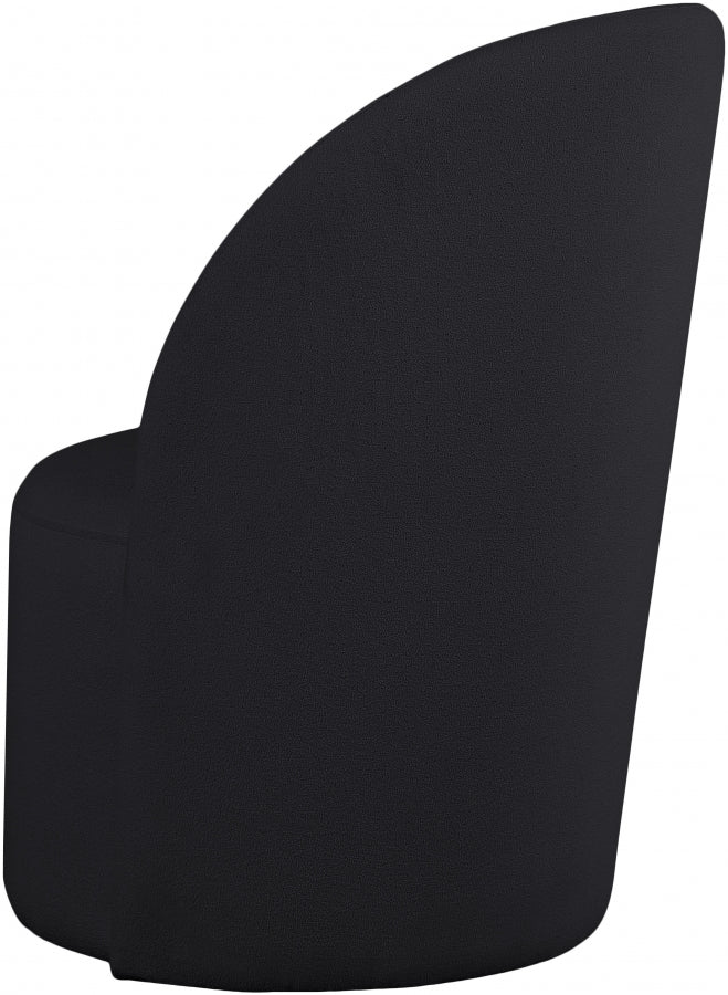 Hautely Boucle Fabric Upholstered Accent | Dining Chair