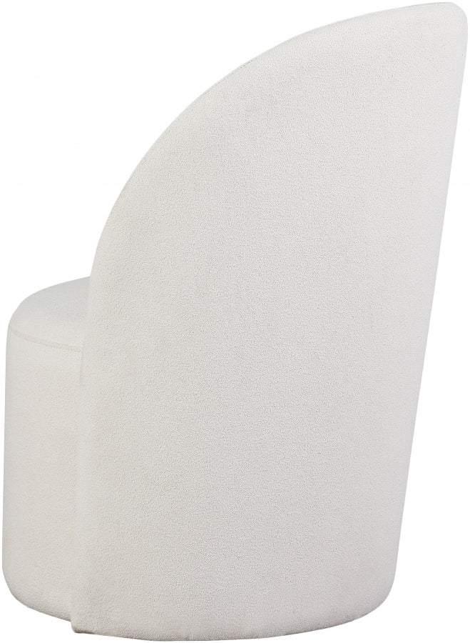 Hautely Boucle Fabric Upholstered Accent | Dining Chair