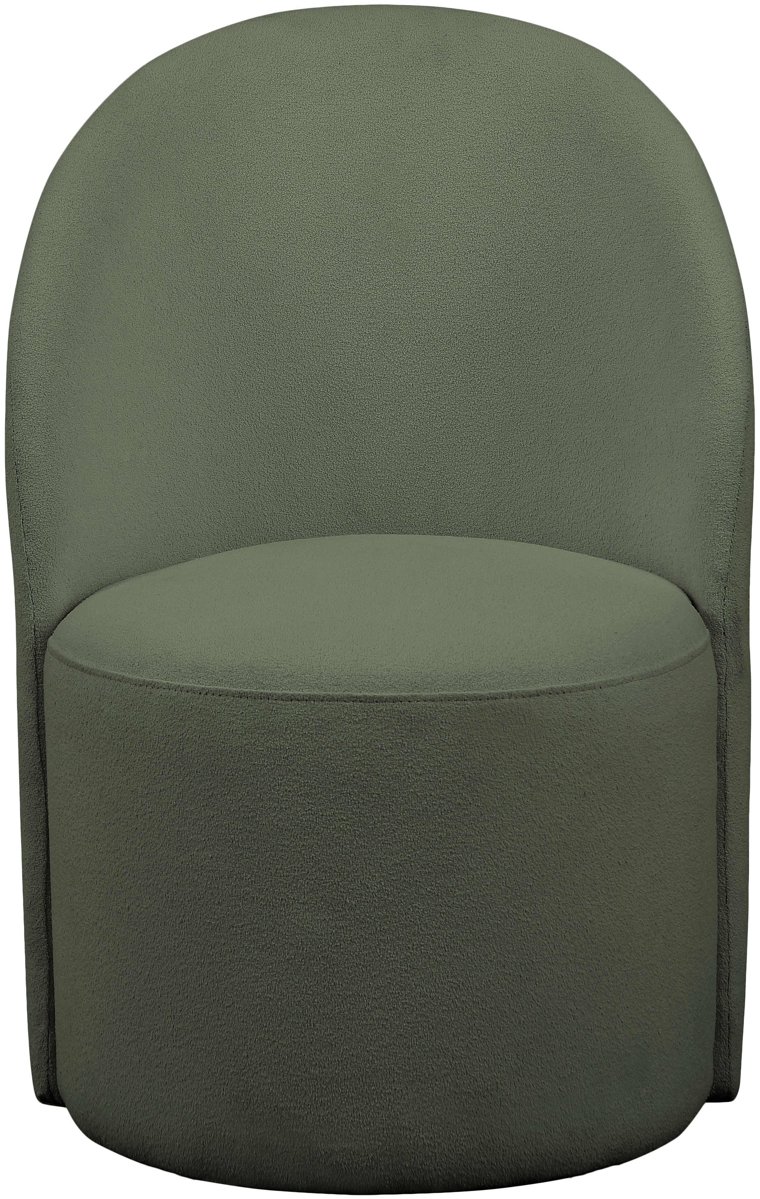 Hautely Boucle Fabric Upholstered Accent | Dining Chair