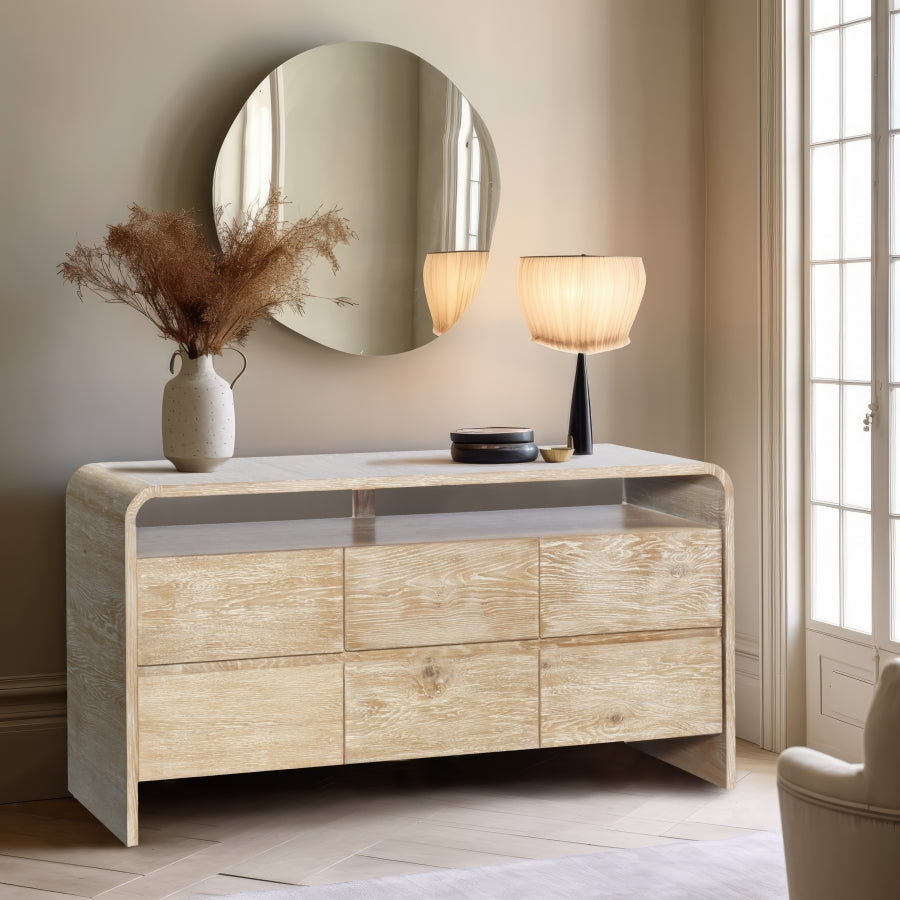 Commode en bois de chêne Cresthill