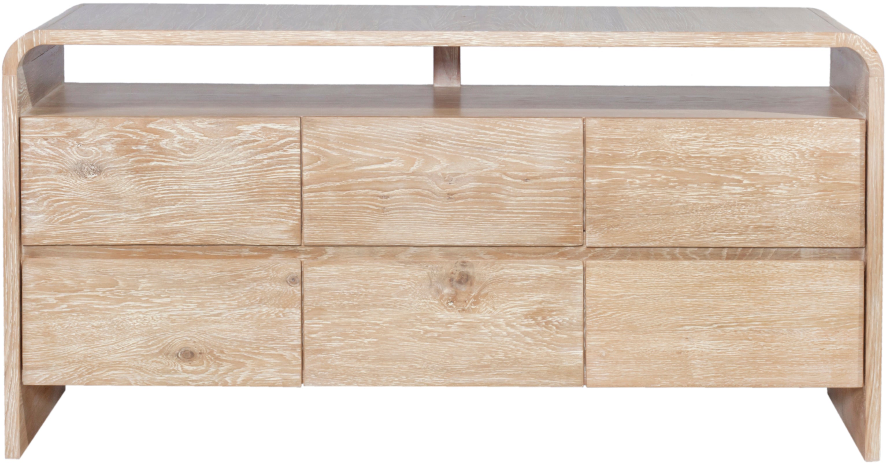 Commode en bois de chêne Cresthill